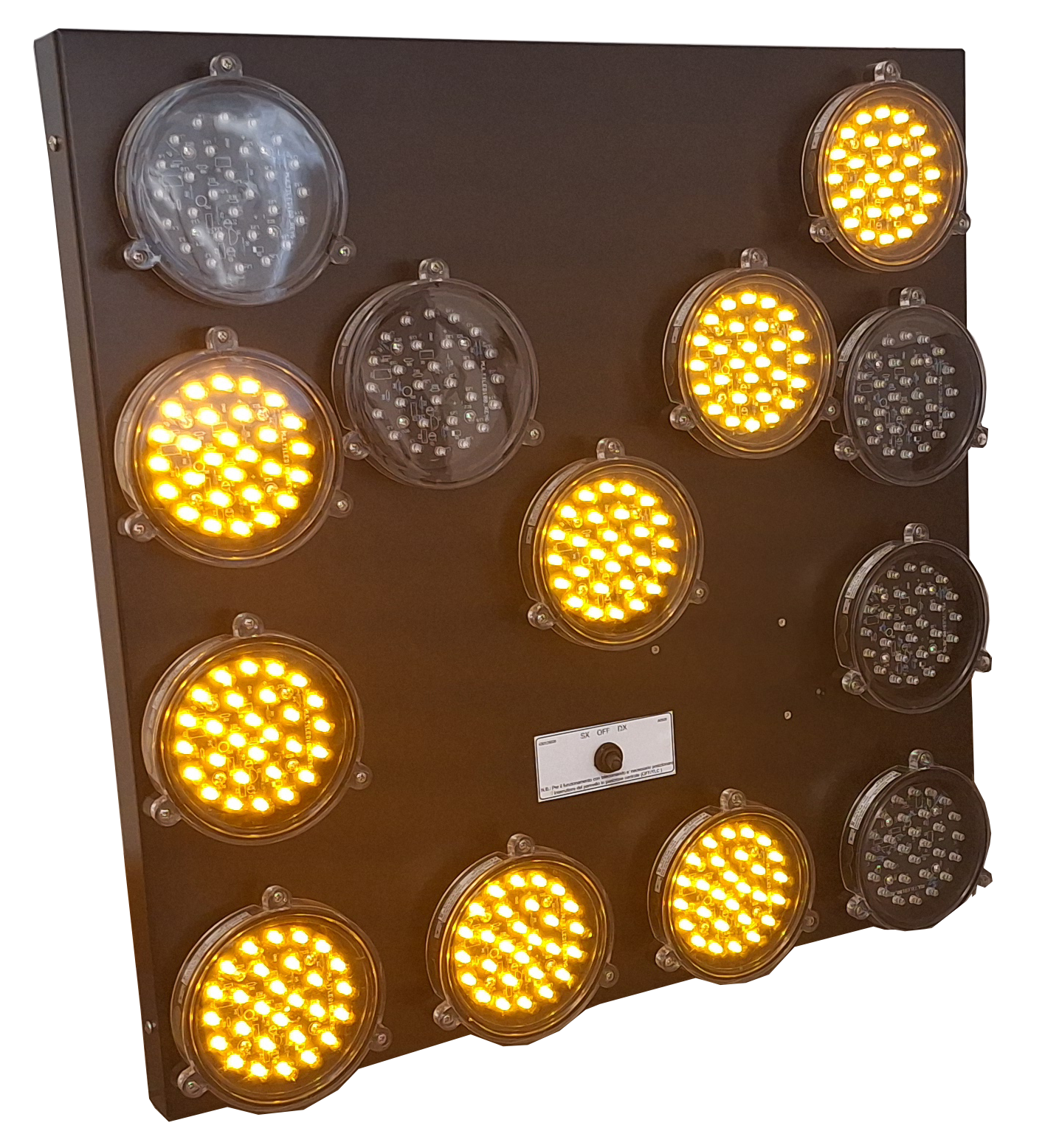 Direction Panel Light MULTILED 100 directional panel - 13 lights