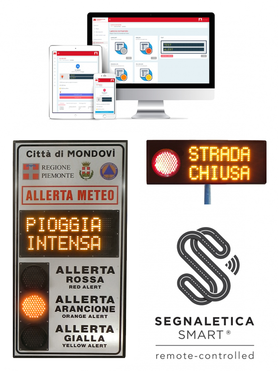 Segnaletica smart remotizzata